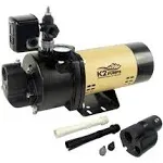 K2 Jet Pumps 13&#034;X20.3&#034;X7.8&#034; Pro 1 Hp Convertible In Cast-Iron W/ Self-Priming