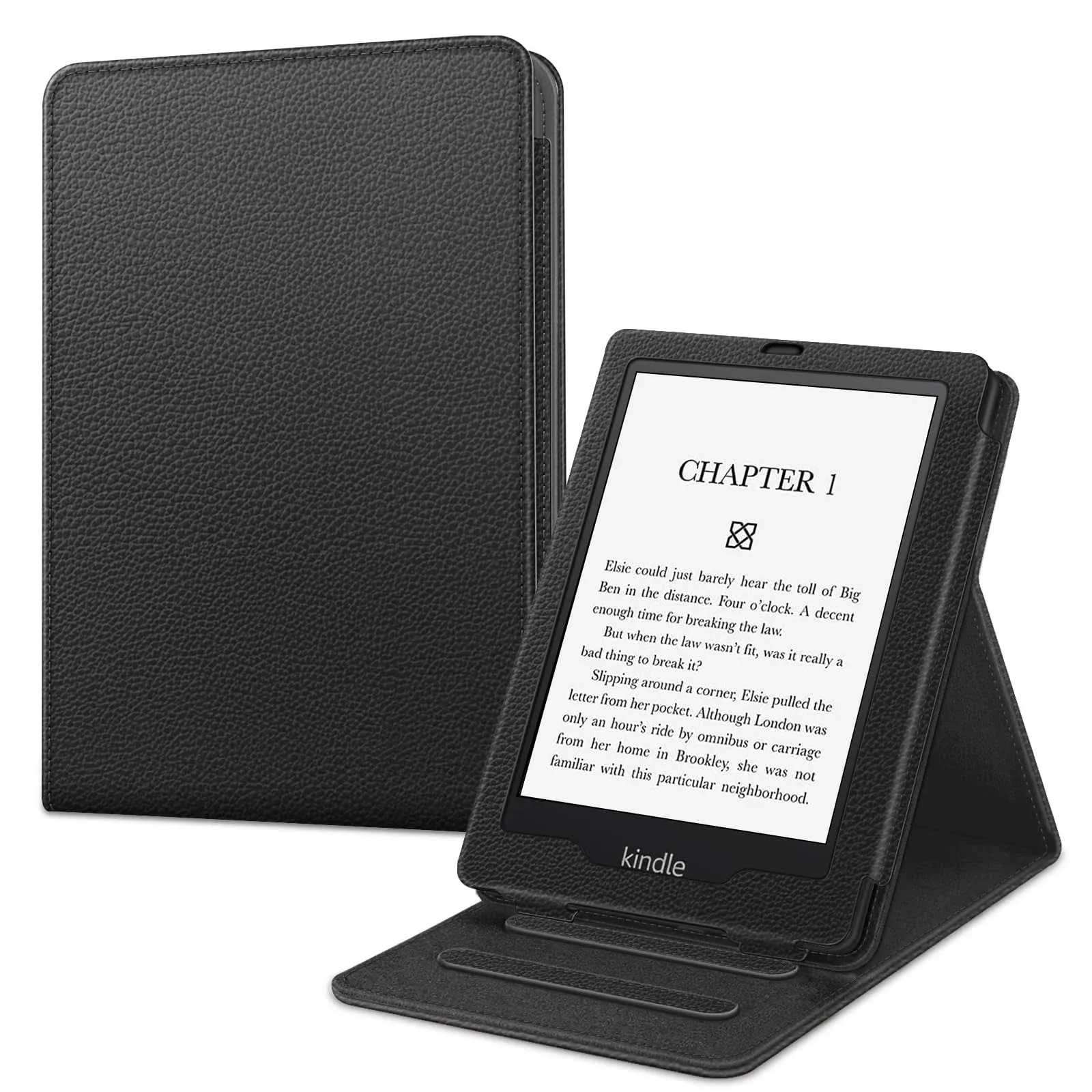 Fintie Flip Case for 6.8" Kindle Paperwhite (11th Generation-2021) and Kindle Paperwhite Signature Edition - Slim Fit Vertical Multi-Viewing Stand