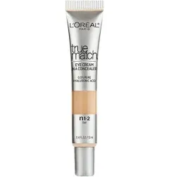 L'Oreal Paris True Match Eye Cream in A Concealer, Fair N1-2 - 0.4 fl oz