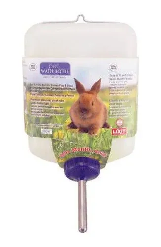 Lixit Corporation Slx0670 All Weather Rabbit Water Bottle, 64-Ounce