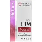 Bluebonnet Intimate Essentials for Him Testosterone & Libido Boost - 60 Vegetable Capsules