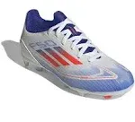 Adidas F50 League FG/MG Junior Soccer Cleats White/Red/Blue / 10.5K