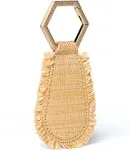 Lindsay Albanese The Fray Raffia Hat Holder