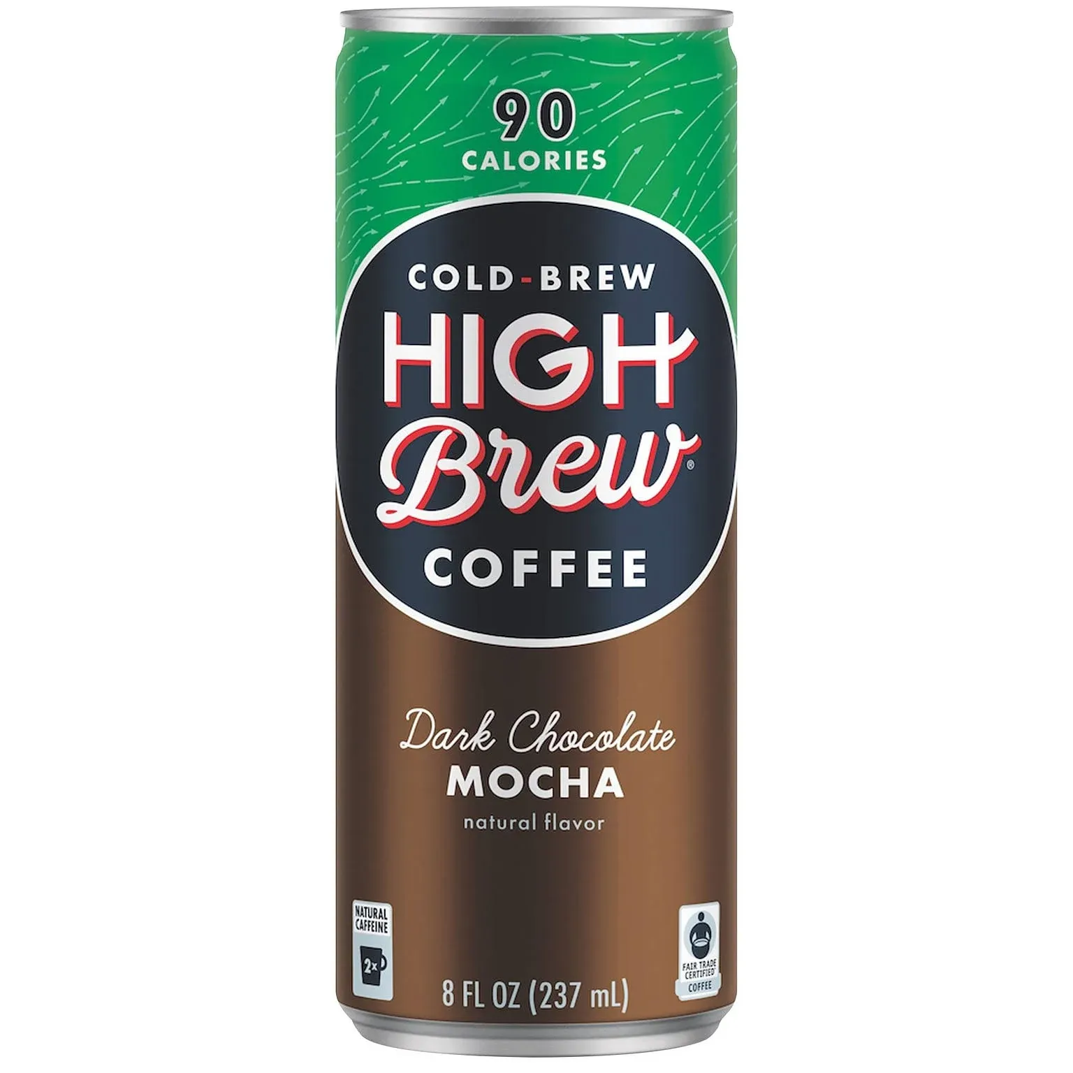 High Brew Coffee Dark Chocolate Mocha Lifetime 90 Calories 8 Oz (12 pack)