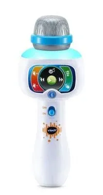 VTech Sing It Out Karaoke Microphone With Wireless Connectivity White Unisex