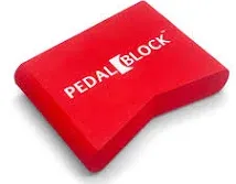 PedalBlock – Stabilizer for hi-hats, double-pedals and more (Brick Red