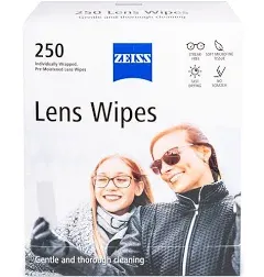 ZEISS LENS WIPES - For CAMERAS ,EYE GLASSES ,PROJECTORS