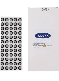 TOSUKKI 6mm Positioning Targets With Black Contour For 3D Scaner,3d scanning Mar