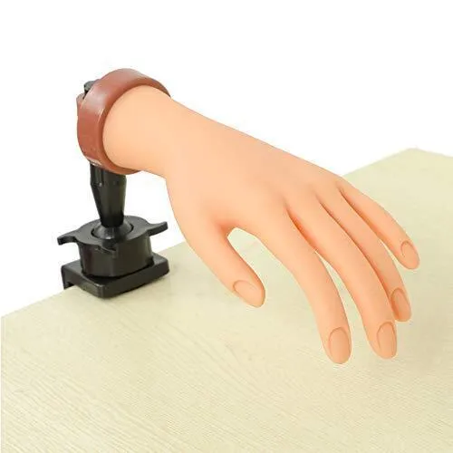 Practice Hand for Acrylic Nails,Mannequi<wbr/>n Hands for Nail Training Practice Hand