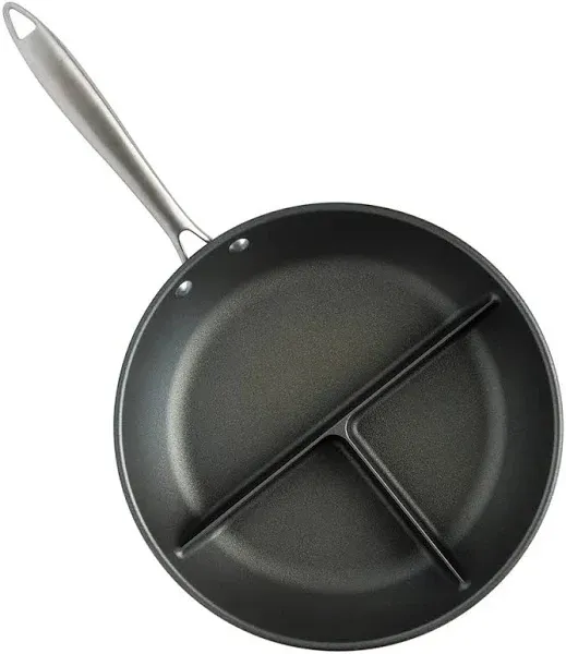 Nordic Ware 3-In-1 Divided Pan skillet made in the USA