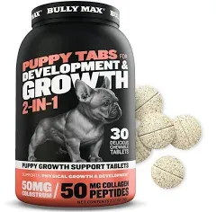 Puppy Tabs for Development & Growth