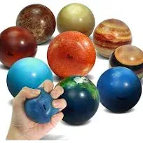 Novelty Place Solar System Stress Balls