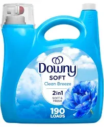 Downy Ultra Laundry Fabric Softener Liquid, Cool Cotton Scent, Two 51 Fl Oz Bottles, 120 Total Loads