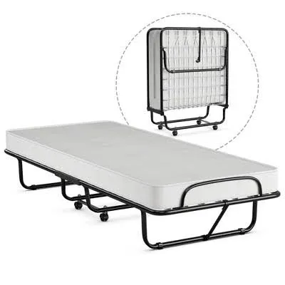 Costway Rollaway Folding Metal Bed