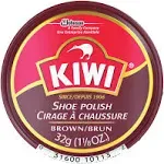 KIWI Brown Leather Shoe Polish (1.2 oz)