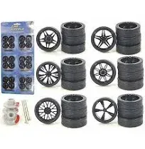 YMCtoys 1:24 Scale Model Car Spokes Replacement Rims