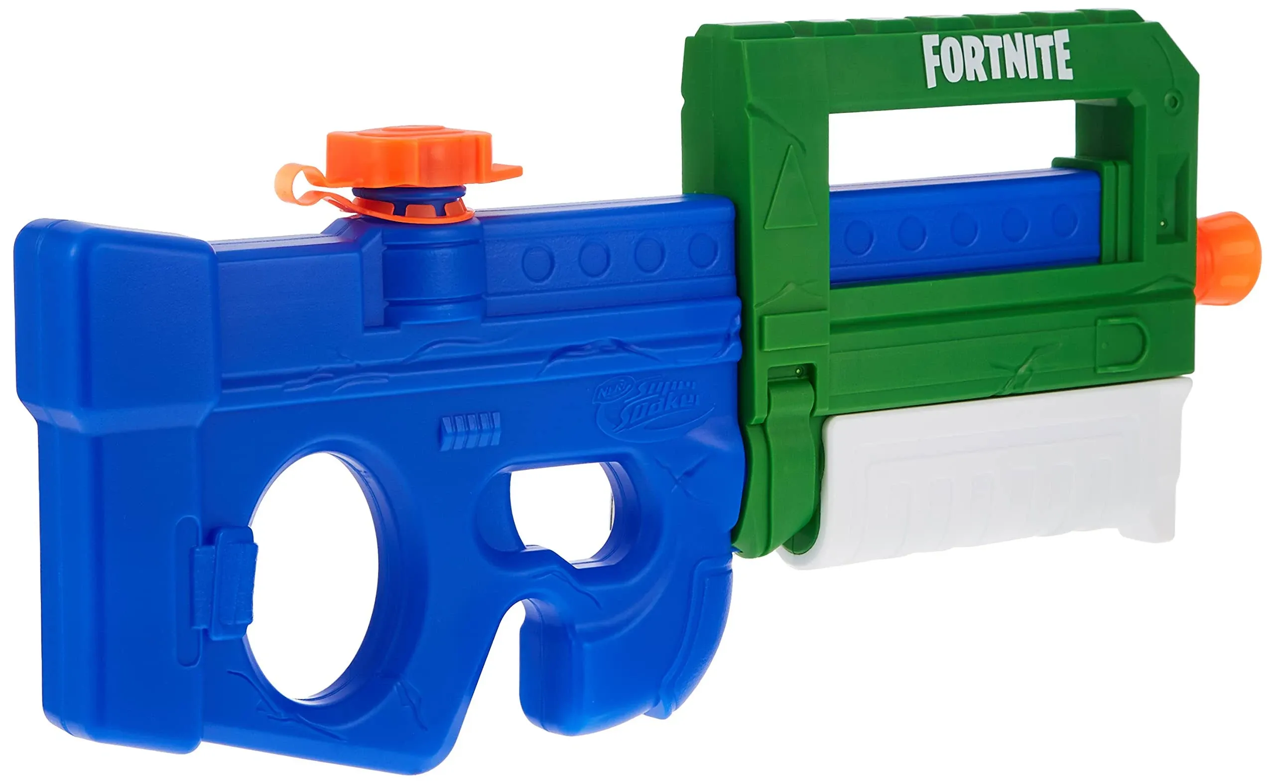 Super Soaker Nerf Fortnite Compact SMG Water Blaster - Pump-Action for Ages 8+