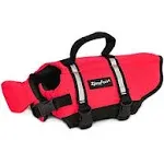 Medium Zippy Paws Adventure Dog Life Jacket Vest Preserver Swim Water Safety Red