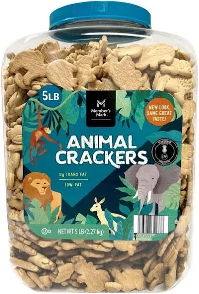 Member's Mark Animal Crackers (5 lbs.) - Pack of 4