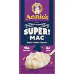 Annie's Super Mac Shells & White Cheddar Mac and Cheese