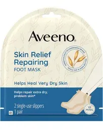 Aveeno Repairing CICA Hand Mask with Shea Butter helps Extra Dry Skin Pack of 2