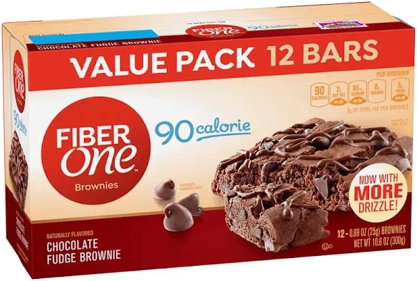 Fiber One Brownies Chocolate Fudge