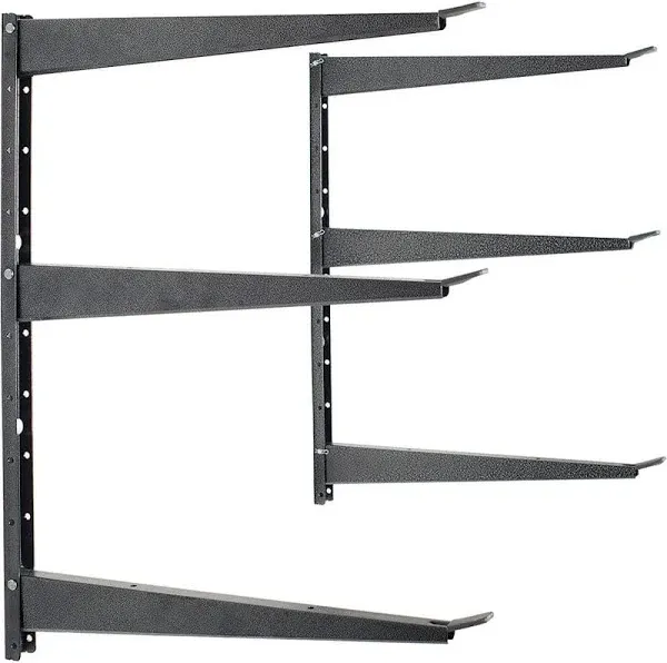 Delta 16 in. x 21 in. Heavy Duty Adjustable 3 Tier Lumber Rack