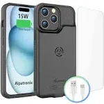 Alpatronix Battery Case BX15Pro for iPhone 15 Pro Max/15 Plus