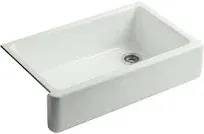 KOHLER Whitehaven Undermount Single-Bowl Farmhouse Kitchen Sink K-6489