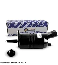 Mean Mug Auto Front Windshield Washer Pump with Grommet