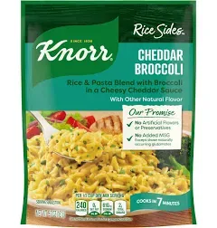 Knorr Cheddar Broccoli Rice Sides