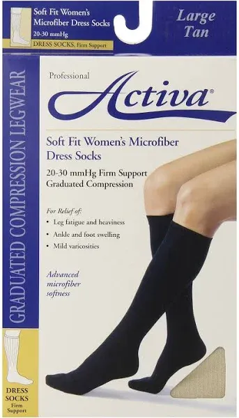 Activa Women's Microfiber Dress 20-30 mmHg Knee High