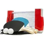 Franklin Expandable Table Tennis To Go (Ping Pong Set) 1 Net 2 Balls &amp; 2 Paddles