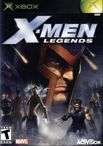 X-Men Legends - Microsoft Xbox Original Complete with Manual CIB Marvel Game