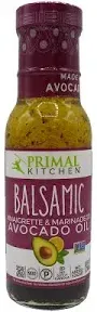 Primal Kitchen Avocado Oil 3 Pack Vinaigrette Dressing & Marinade (Greek, Balsamic, Italian, 3 Count)