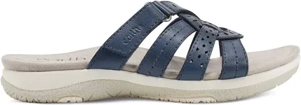 Sassoni Strappy Casual Slip-On Flat Sandals - earth® shoes