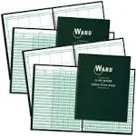 Ward Combination 9-10 Week Class Record + 8 Period Lesson Plan Book, Pack of 2