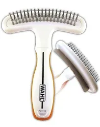 Wahl 2-in-1 Combination Double Row Pet Rake