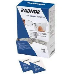 Radnor Pre-Moistened Lens Cleaning Towelettes