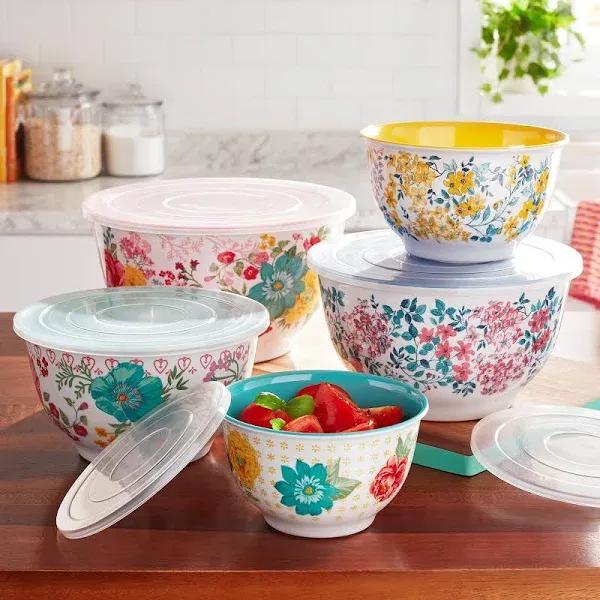 The Pioneer Woman Melamine Mixing Bowl Set PW2306302214077