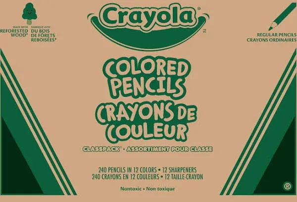 Crayola Colored Pencil Classpack