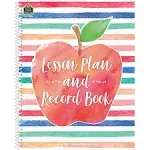 Teacher Created Resources Watercolor Lesson Plan and Record Book