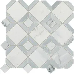 Daltile Raine Novelty Mosaic Wall Tile