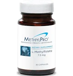 MethylPro L-Methyl Folate 7.5mg 30 Capsules