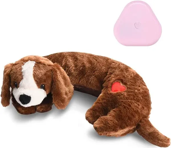 Heartbeat Toy Puppy Heartbeat Stuffed Animal Heartbeat Plush Toy for Puppy, Dog 