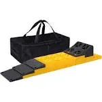 RV Leveling Blocks Ramp 9 Pack Interlocking Leveling Blocks Carrying Bag Camper