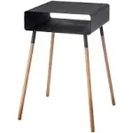 Storage Table - Steel + Wood - Yamazaki Home Black