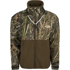 MST Guardian Flex Fleece Eqwader Full Zip Jacket - Mossy Oak Bottomland / 3Xlarge