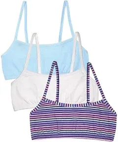 Fruit of the Loom Girls' Spaghetti Strap Sports Bra