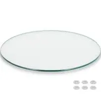 Better Bevel 42" Round Glass Table Top